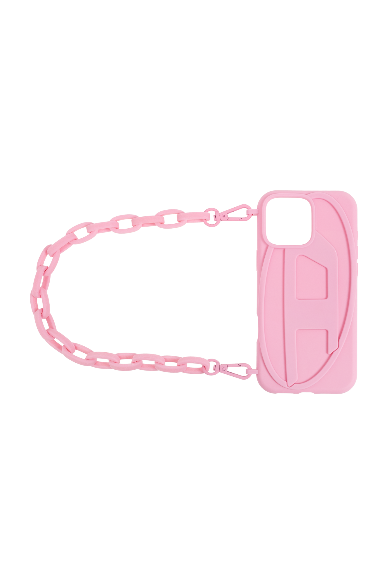 0-PINK スマホ・タブレット・パソコン DIESEL OVAL D CHAIN CASE